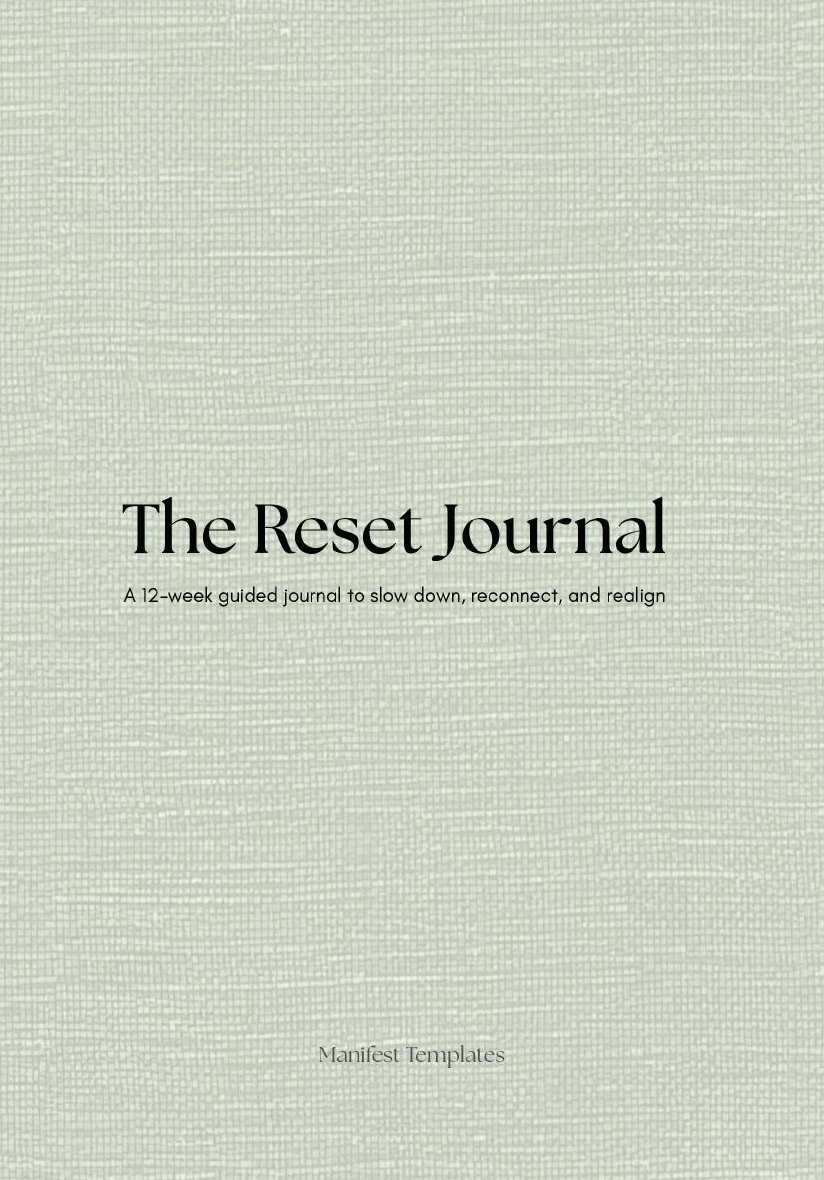 12-Week Reset Journal