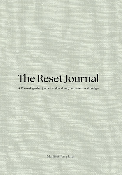 12-Week Reset Journal